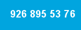 926 895 53 76